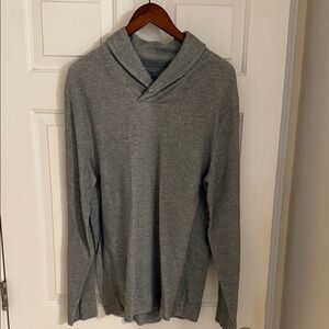 GAP Men's Heather Gray Turtleneck Sweater